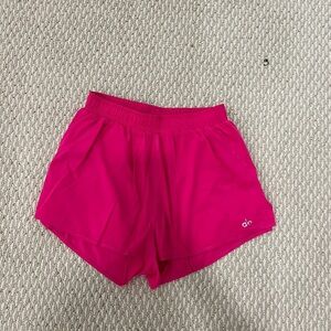 ALO Yoga Fuchsia Athletic Shorts